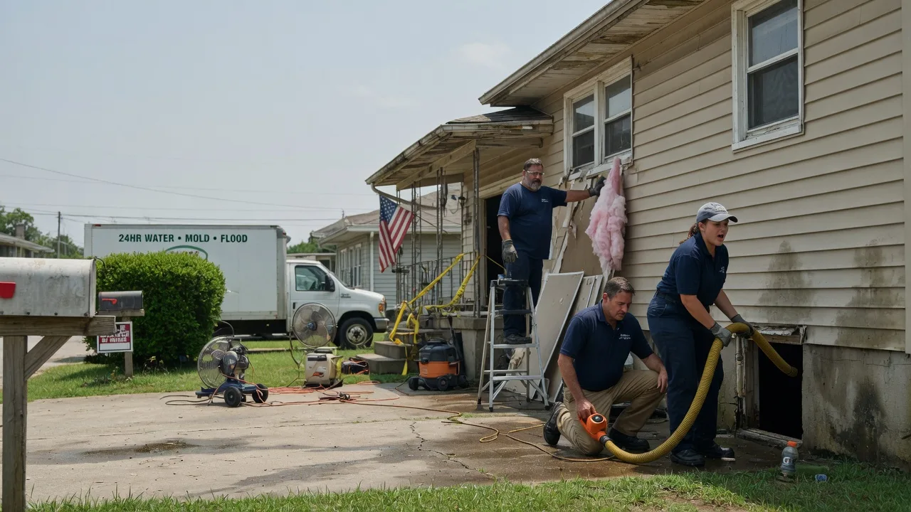 Water Damage Repair in Telephone, TX near me